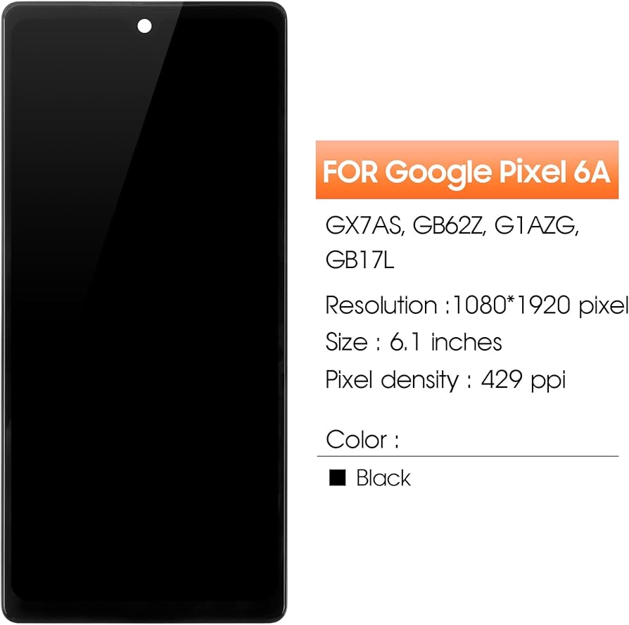 Amazon.com: for Google Pixel 6A 5G 6.13